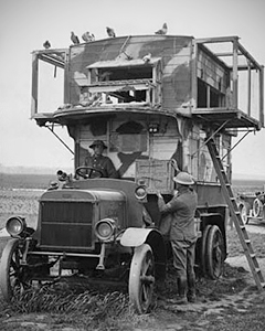 British Army Mobile Pigeon Loft